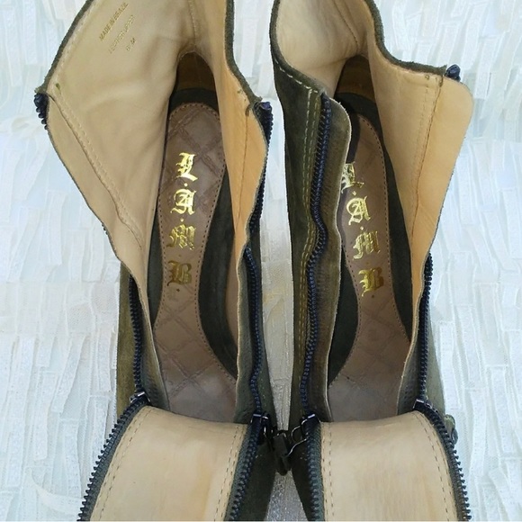 L.A.M.B by Gwen Stefani 'Mika' Suede Booties - Picture 8 of 8